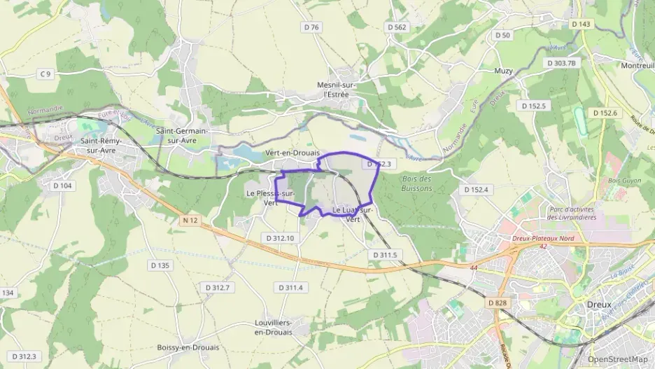 Maison 60 m² trois pièces à vendre à Vert-en-Drouais