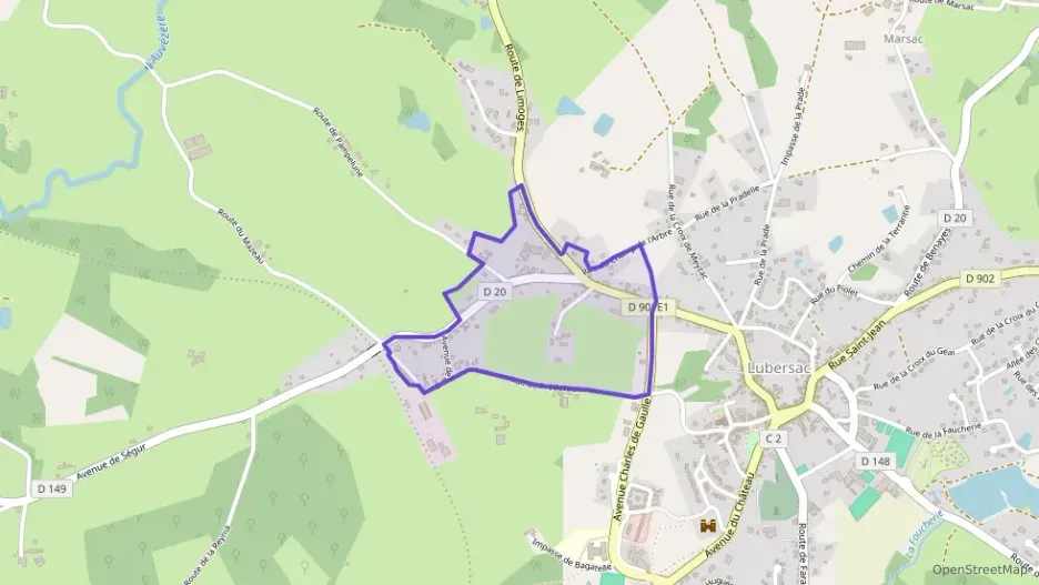 Maison 90 m² quatre pièces à vendre à Lubersac Maison 90 m² quatre pièces à vendre à Lubersac