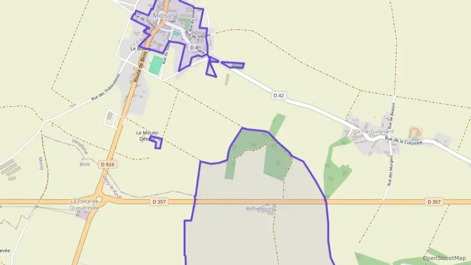 Maison 112 m² cinq pièces à vendre à Moisy