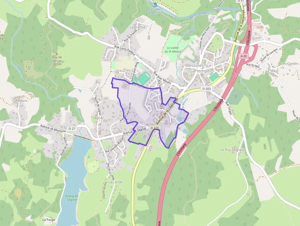 Maison 83 m² quatre pièces à vendre à Bessines-sur-Gartempe