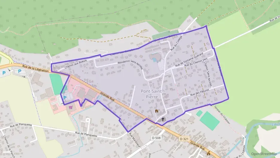 Maison 65 m² quatre pièces à vendre à Pont-Saint-Pierre