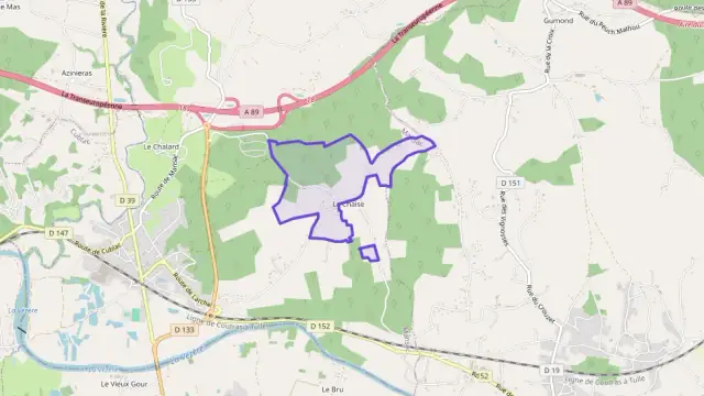 Maison 85 m² quatre pièces à vendre à Mansac