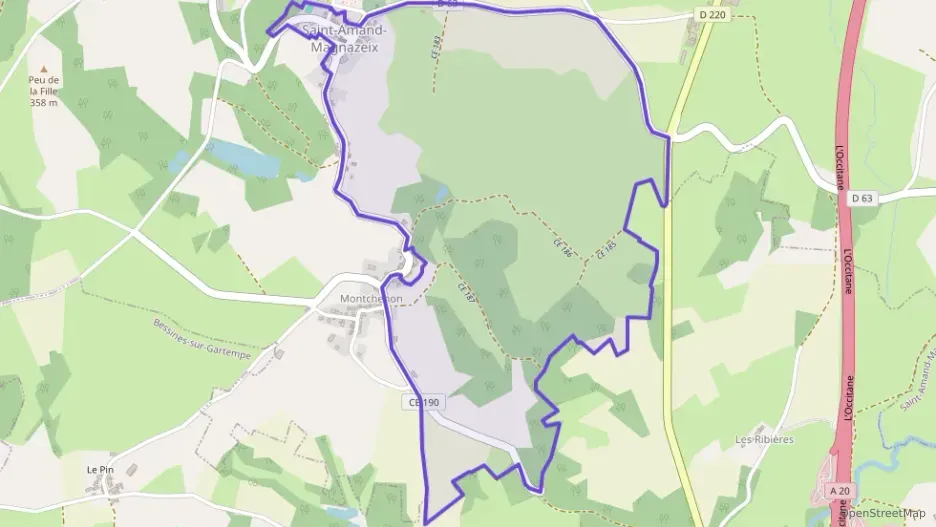 Maison 123 m² cinq pièces à vendre à Saint-Amand-Magnazeix Maison 123 m² cinq pièces à vendre à Saint-Amand-Magnazeix