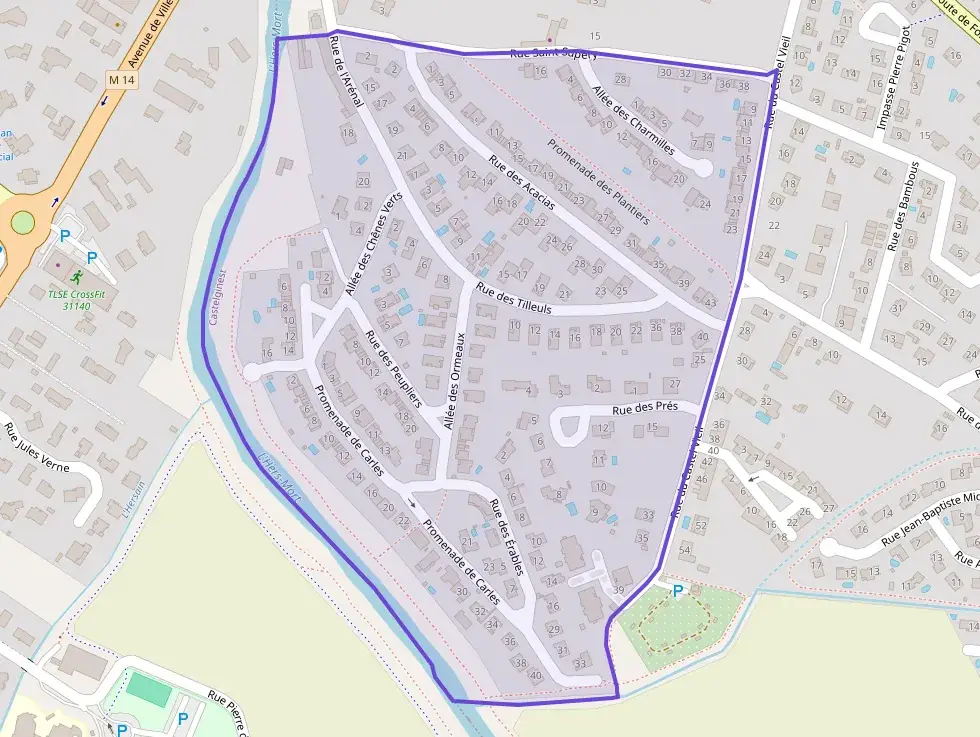 Maison 99 m² quatre pièces à vendre à Castelginest