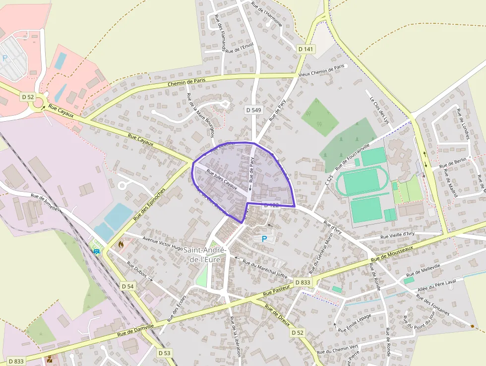 Maison 75 m² quatre pièces à vendre à Saint-André-de-l`Eure