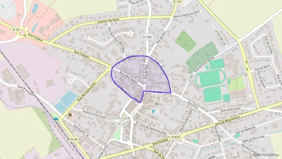 Maison 75 m² quatre pièces à vendre à Saint-André-de-l`Eure