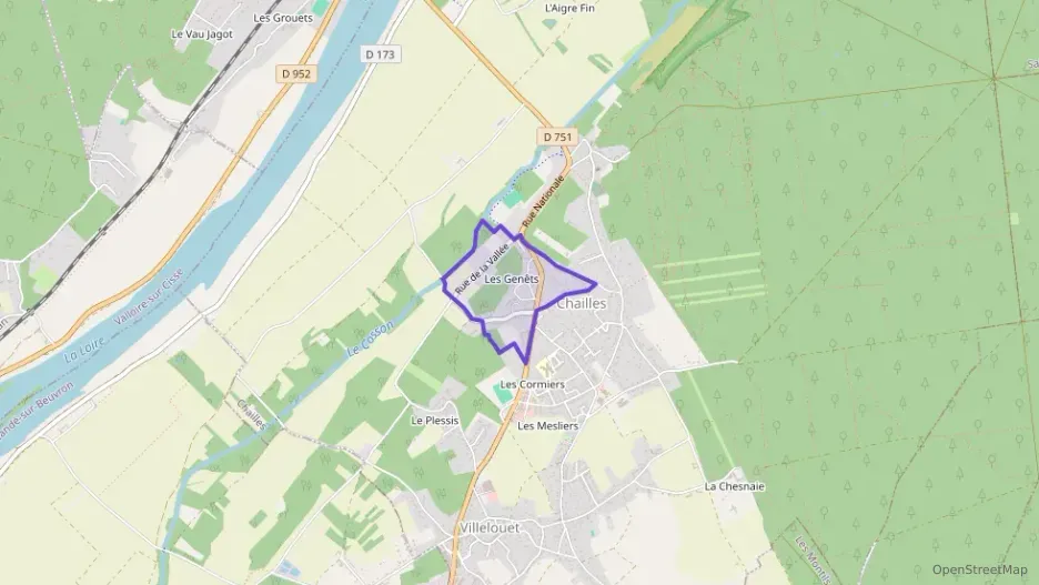 Maison 81 m² cinq pièces à vendre à Chailles Maison 81 m² cinq pièces à vendre à Chailles