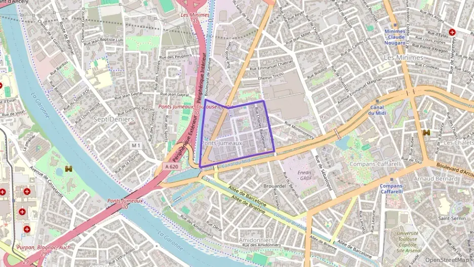 Maison 70 m² trois pièces à vendre à Toulouse
