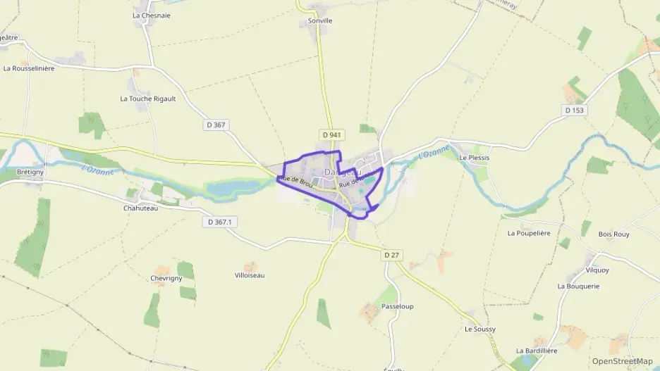 Maison 48 m² trois pièces à vendre à Dangeau Maison 48 m² trois pièces à vendre à Dangeau