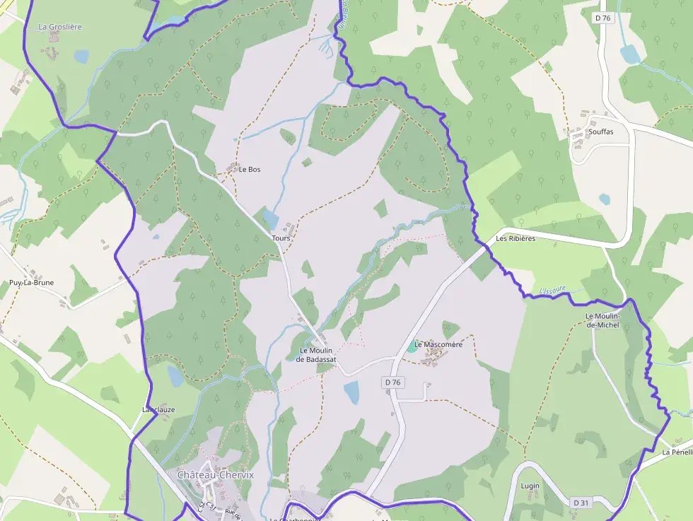 Maison 67 m² trois pièces à vendre à Château-Chervix