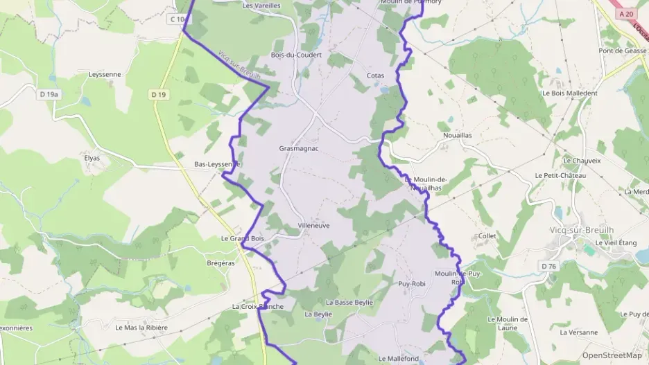 Maison 93 m² quatre pièces à vendre à Vicq-sur-Breuilh