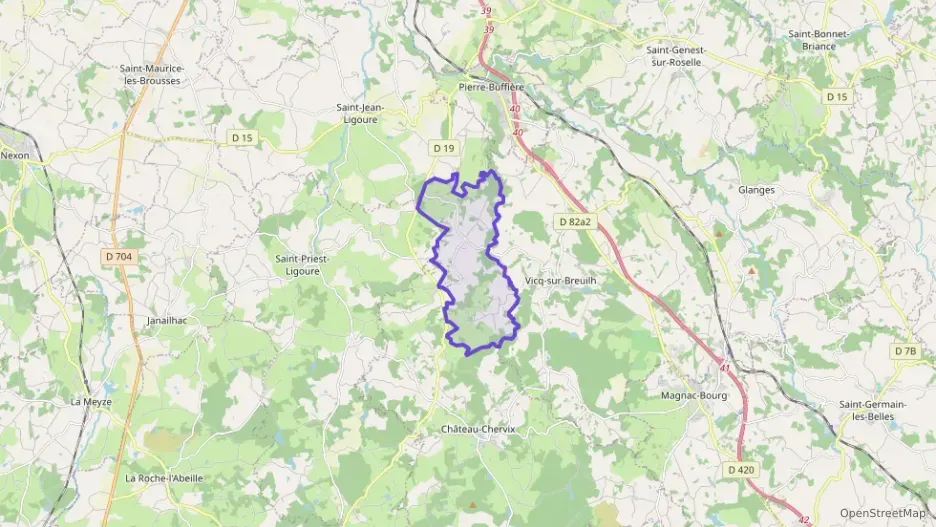 Maison 93 m² quatre pièces à vendre à Vicq-sur-Breuilh