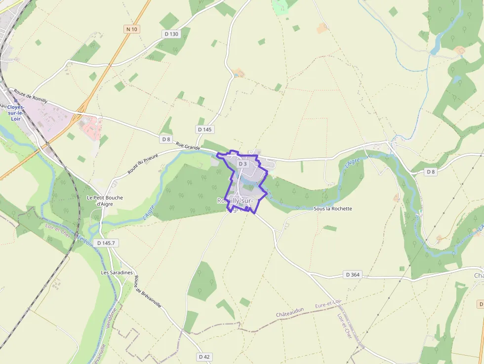 Maison 110 m² quatre pièces à vendre à Cloyes-les-Trois-Rivières