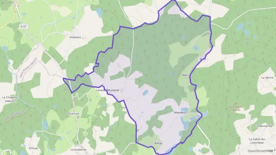 Maison 50 m² trois pièces à vendre à Château-Chervix