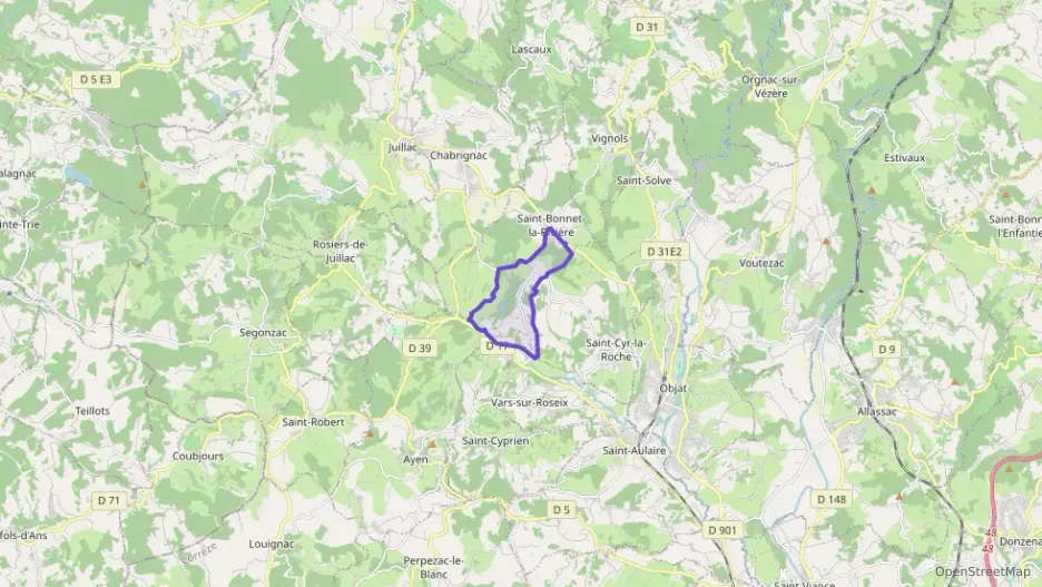 Maison 50 m² deux pieces à vendre à Saint-Bonnet-la-Rivière