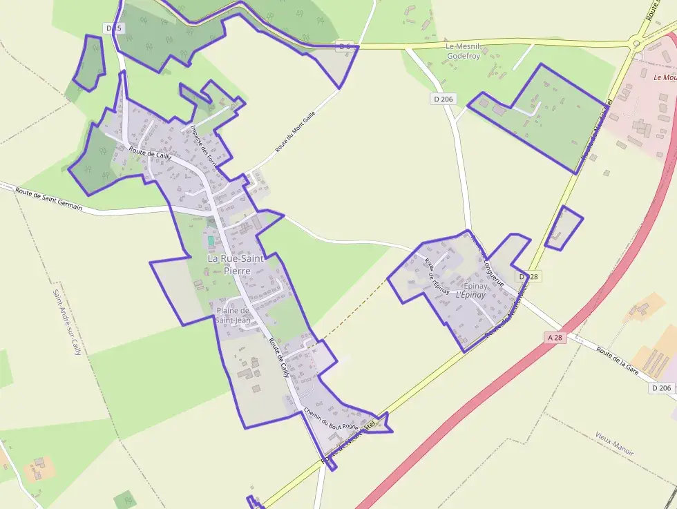 Maison 86 m² quatre pièces à vendre à La Rue-Saint-Pierre