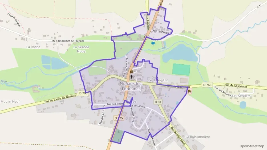 Maison 80 m² quatre pièces à vendre à Nouans-les-Fontaines Maison 80 m² quatre pièces à vendre à Nouans-les-Fontaines