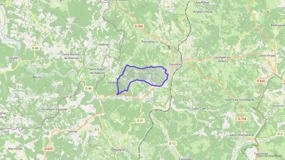 Maison 89 m² quatre pièces à vendre à Gourdon