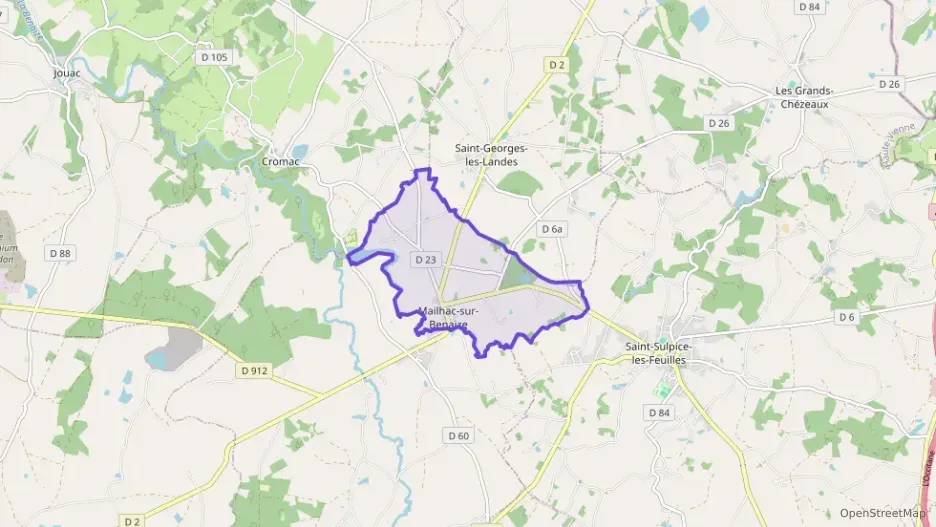 Maison 223 m² sept pièces à vendre à Mailhac-sur-Benaize