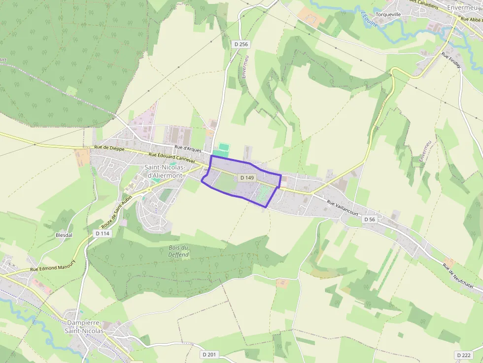 Maison 58 m² quatre pièces à vendre à Saint-Nicolas-d`Aliermont