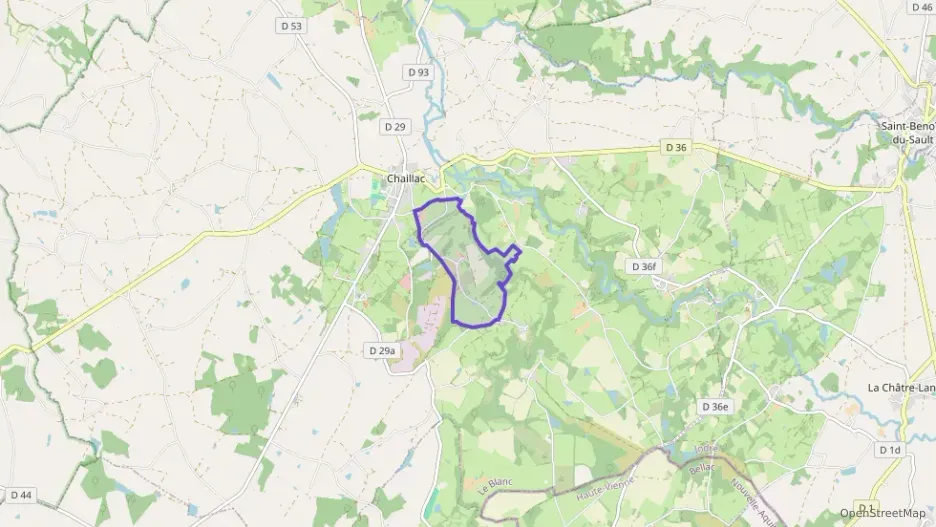 Maison 83 m² six pièces à vendre à Chaillac Maison 83 m² six pièces à vendre à Chaillac