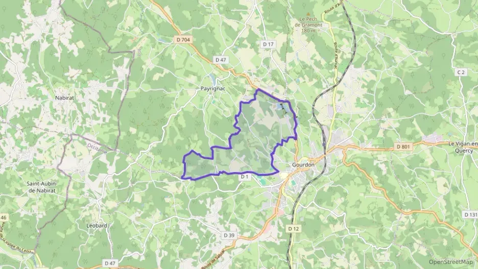 Maison 96 m² quatre pièces à vendre à Gourdon