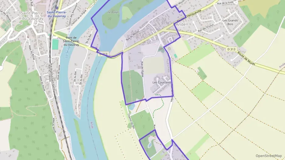 Maison 89 m² quatre pièces à vendre à Andé