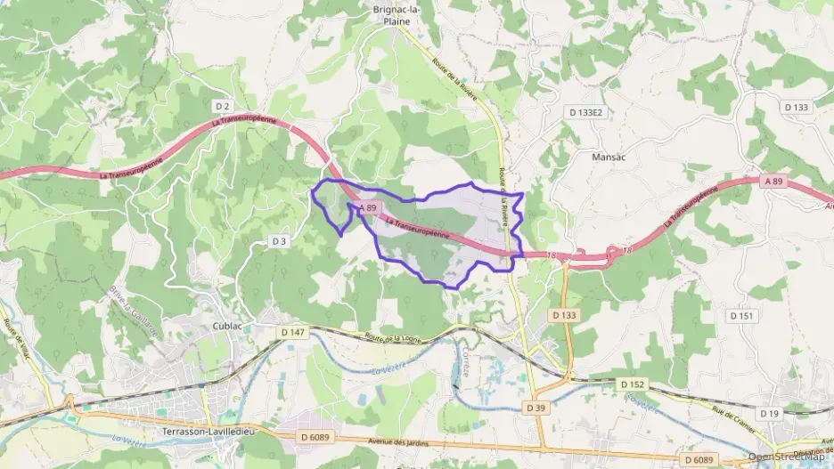 Maison 105 m² trois pièces à vendre à Brignac-la-Plaine