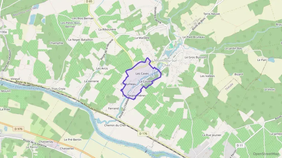 Maison 125 m² trois pièces à vendre à Monthou-sur-Cher Maison 125 m² trois pièces à vendre à Monthou-sur-Cher