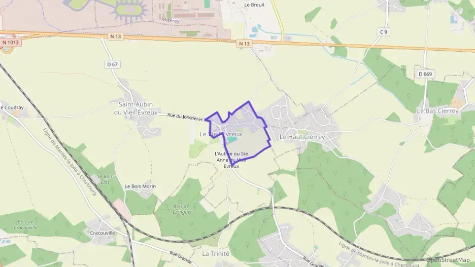 Maison 99 m² quatre pièces à vendre à Le Vieil-Évreux