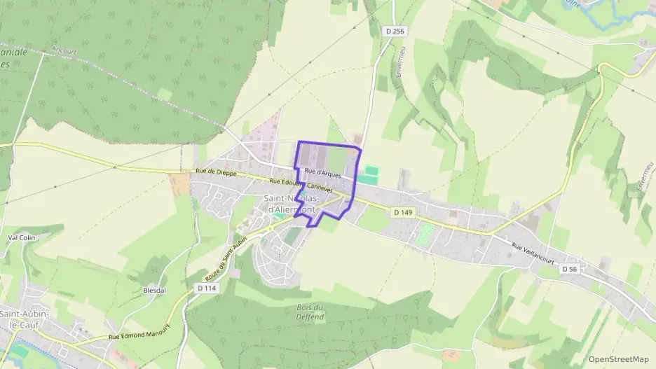 Maison 64 m² quatre pièces à vendre à Saint-Nicolas-d`Aliermont