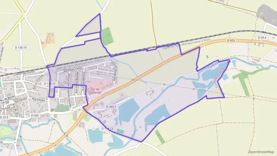 Maison 91 m² six pièces à vendre à Courville-sur-Eure Maison 91 m² six pièces à vendre à Courville-sur-Eure