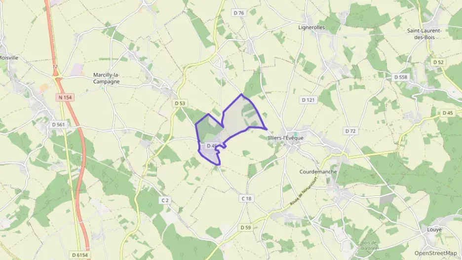 Maison 51 m² trois pièces à vendre à Illiers-l`Évêque