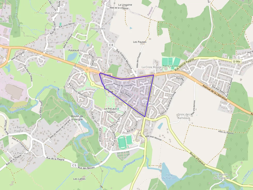 Maison 87 m² quatre pièces à vendre à Feytiat