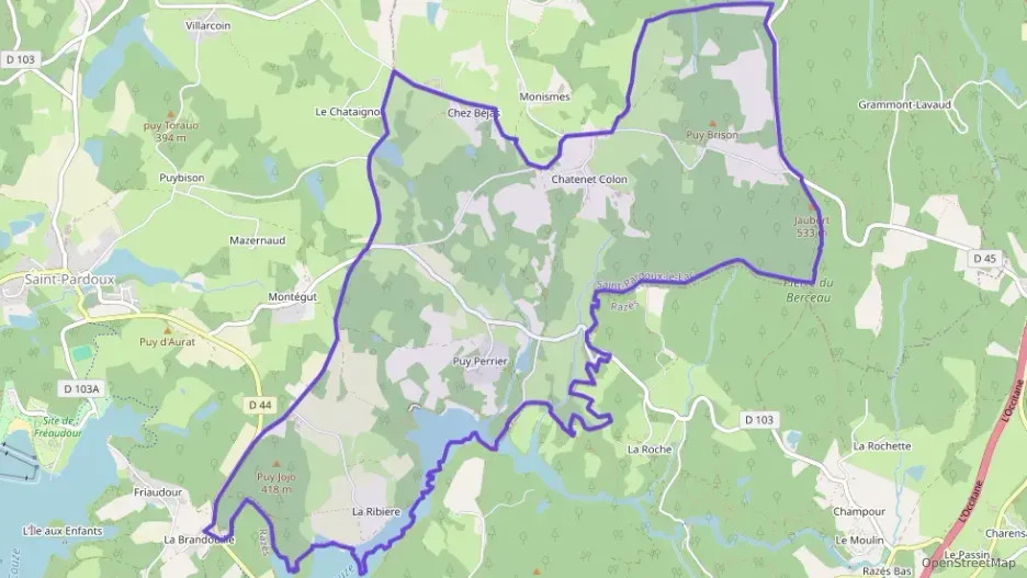 Maison 60 m² deux pieces à vendre à Saint-Pardoux-le-Lac
