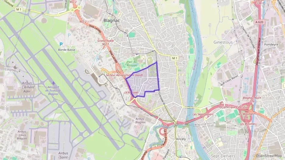 Maison 96 m² quatre pièces à vendre à Blagnac