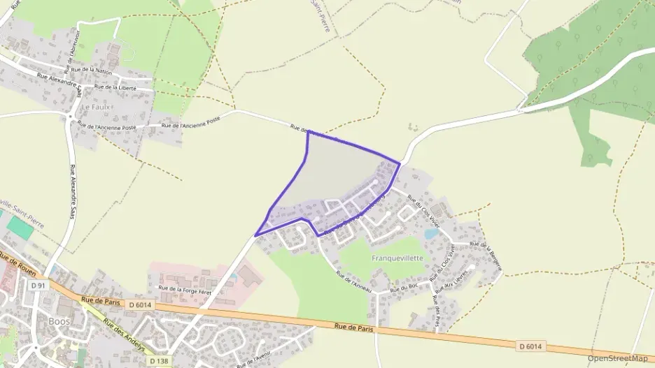 Maison 98 m² quatre pièces à vendre à Boos Maison 98 m² quatre pièces à vendre à Boos