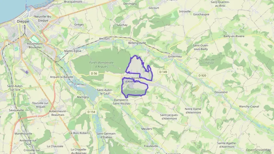 Maison 74 m² cinq pièces à vendre à Saint-Nicolas-d`Aliermont Maison 74 m² cinq pièces à vendre à Saint-Nicolas-d`Aliermont