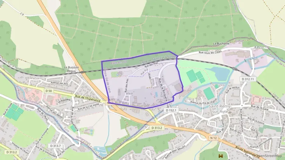 Maison 132 m² six pièces à vendre à Saint-Rémy-sur-Avre