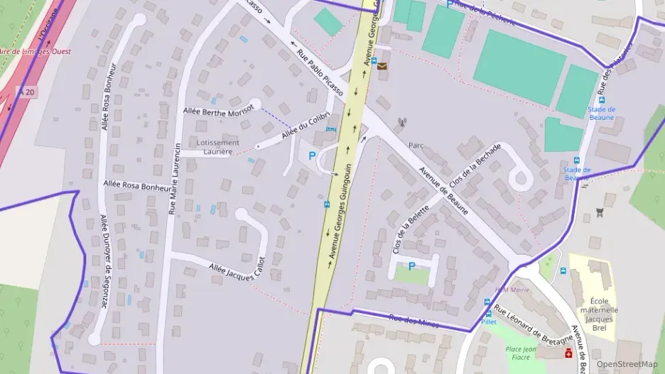 Maison 86 m² quatre pièces à vendre à Limoges