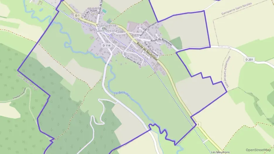 Maison 62 m² trois pièces à vendre à Dampierre-Saint-Nicolas