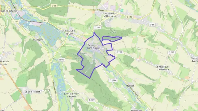 Maison 62 m² trois pièces à vendre à Dampierre-Saint-Nicolas