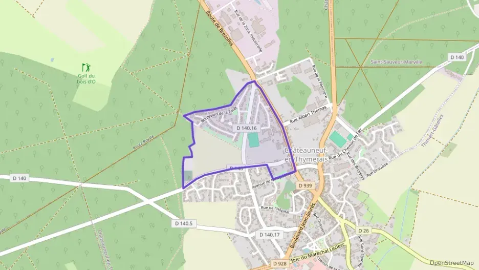 Maison 69 m² quatre pièces à vendre à Châteauneuf-en-Thymerais