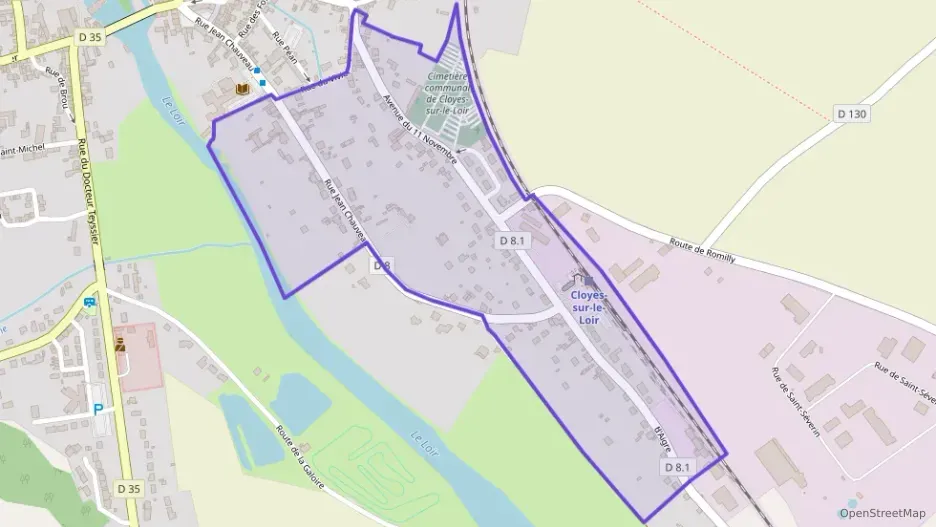 Maison 86 m² quatre pièces à vendre à Cloyes-les-Trois-Rivières