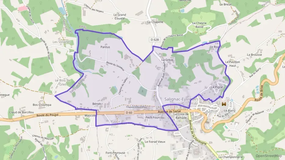 Maison 150 m² cinq pièces à vendre à Salignac-Eyvigues