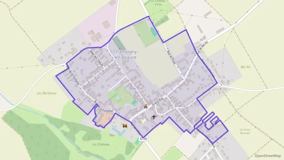 Maison 120 m² deux pieces à vendre à Champigny-en-Beauce Maison 120 m² deux pieces à vendre à Champigny-en-Beauce