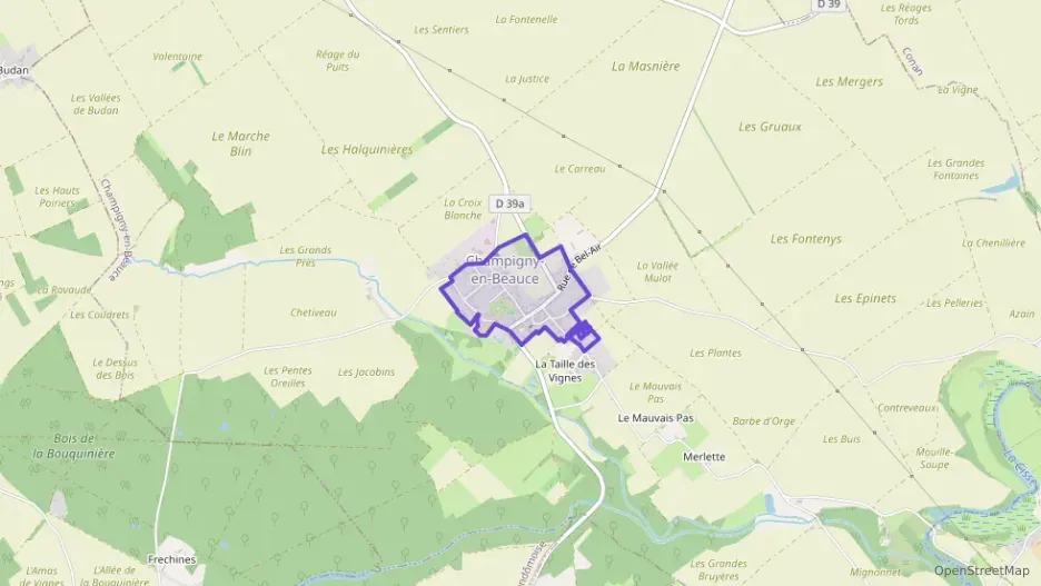 Maison 120 m² deux pieces à vendre à Champigny-en-Beauce Maison 120 m² deux pieces à vendre à Champigny-en-Beauce