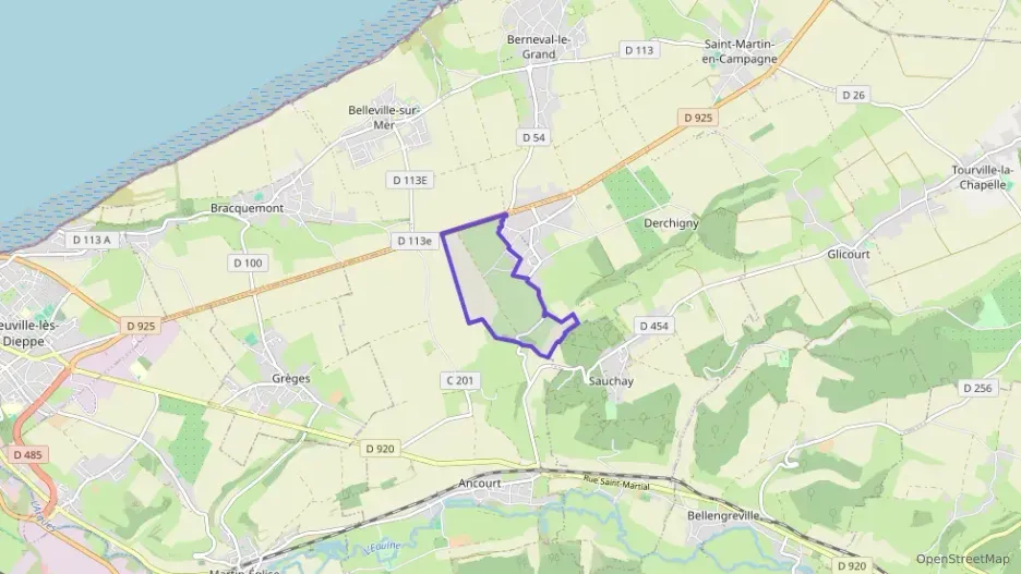 Maison 90 m² cinq pièces à vendre à Petit-Caux