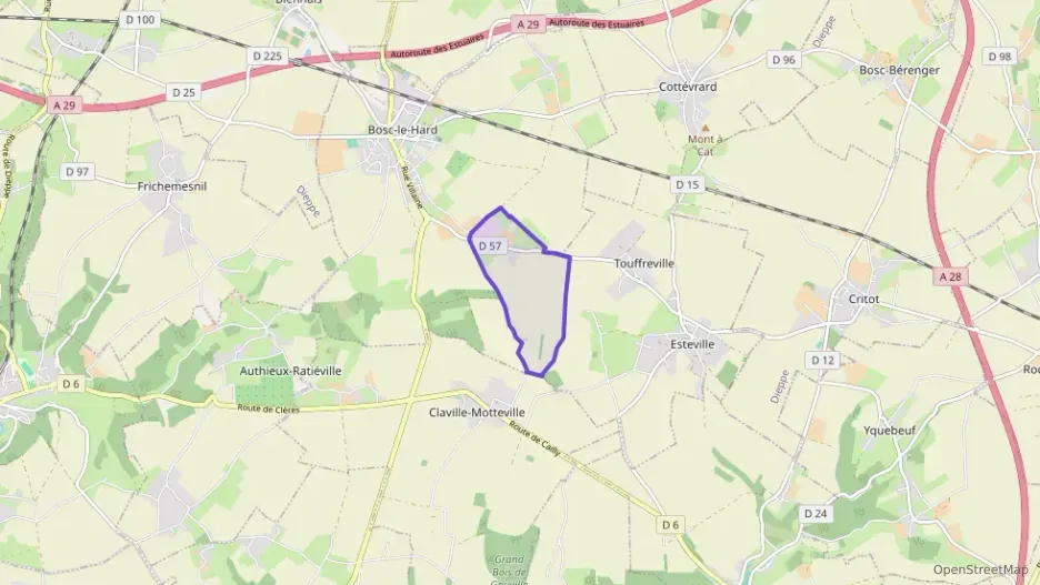 Maison 105 m² trois pièces à vendre à Bosc-le-Hard
