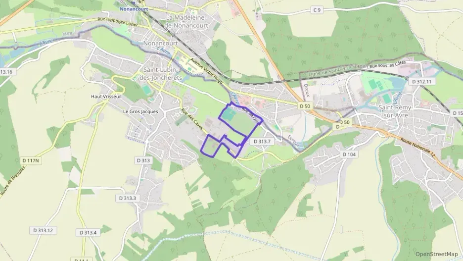 Maison 103 m² quatre pièces à vendre à Saint-Lubin-des-Joncherets
